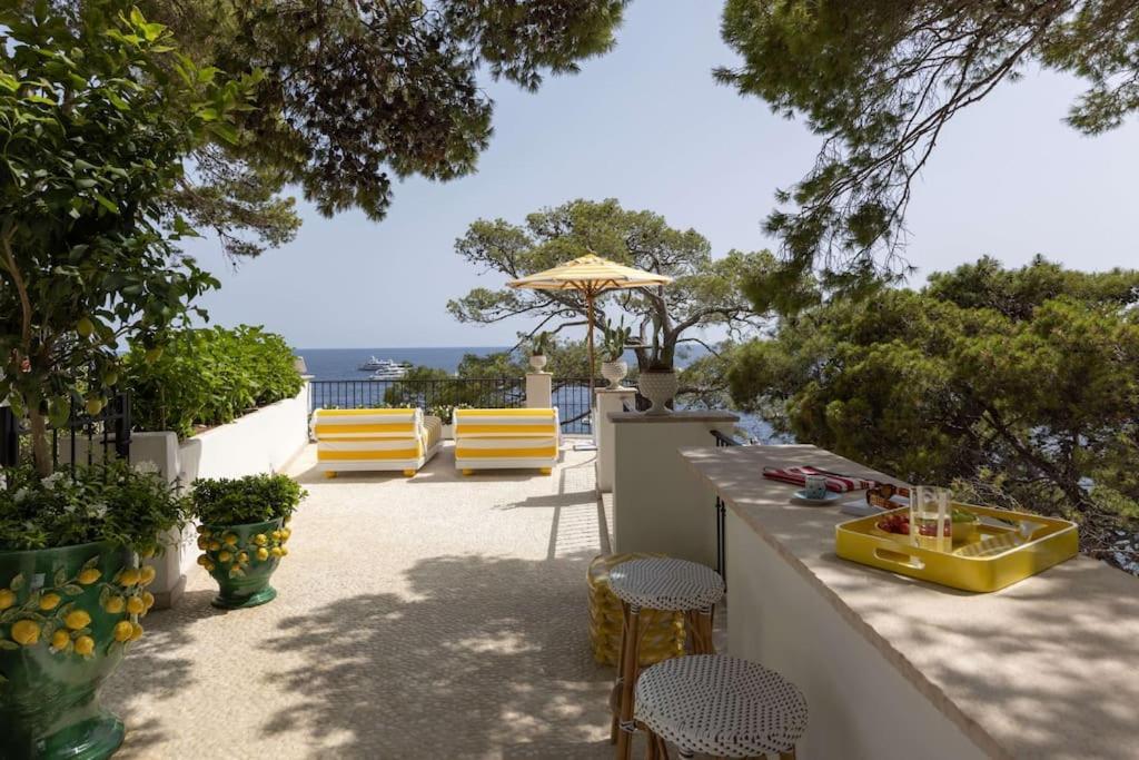 Villa Exceptionnel Pieds Dans L'Eau Capri Exterior foto